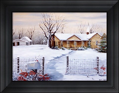 Framed Havner Home Place Print