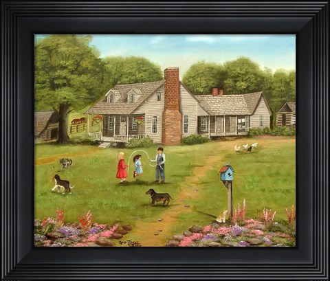 Framed Grandpa&#39;s House Print