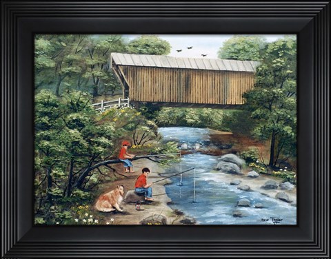Framed Pastime Print