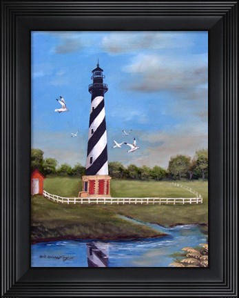 Framed Cape Hatteras Print