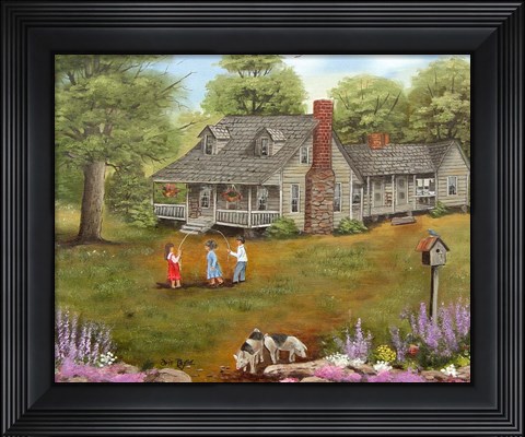 Framed Smith Homeplace Print
