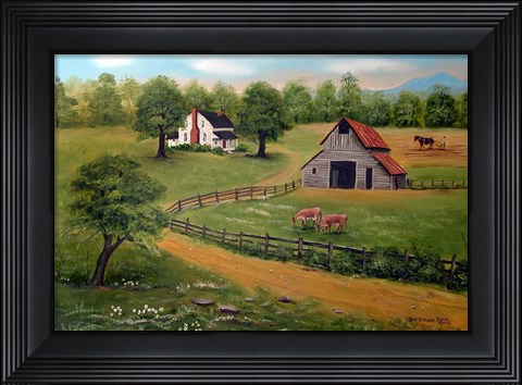 Framed Farm Print