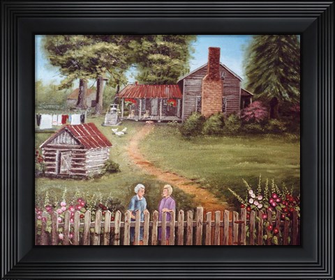 Framed Blanton Place Print