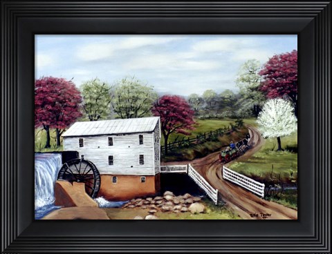 Framed Murray&#39;s Mill 3 Print