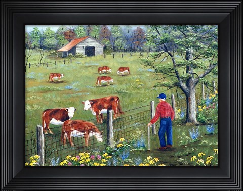 Framed Overseer Print