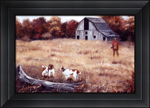 Framed Hunter Print