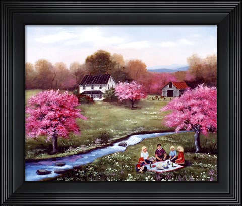Framed Picnic Print