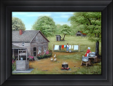 Framed Way it Was Print