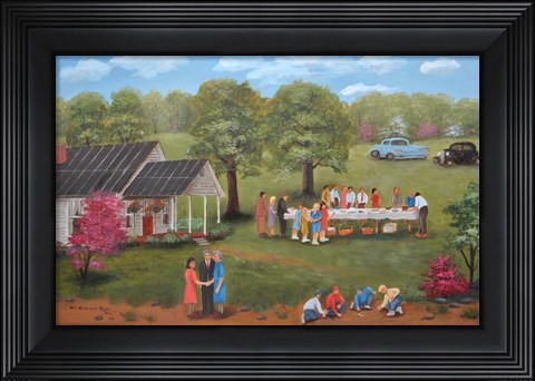 Framed Family Get Together Print