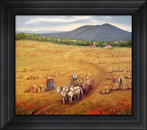 Framed Mountain View Print