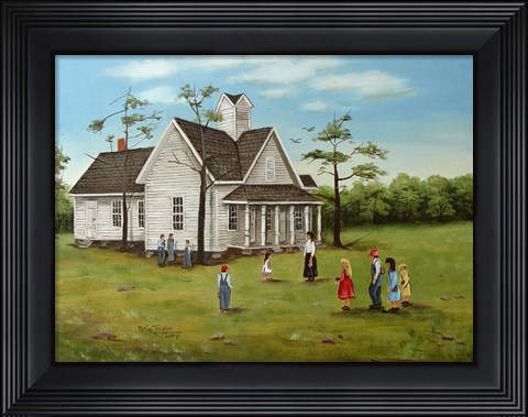 Framed Ridge Academy Print