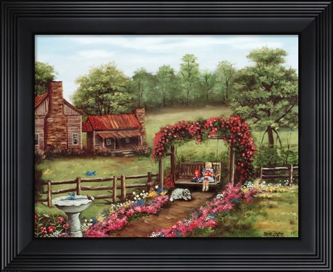Framed Yesteryear Print