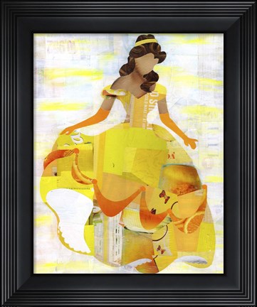 Framed Belle Print