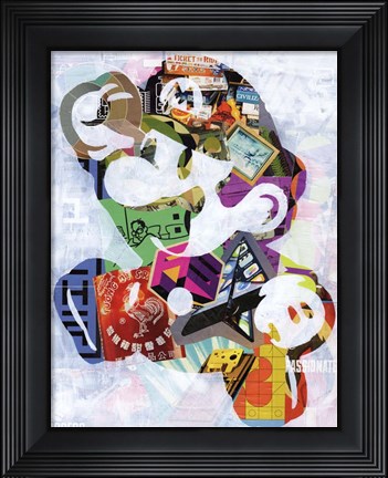 Framed Mario Print