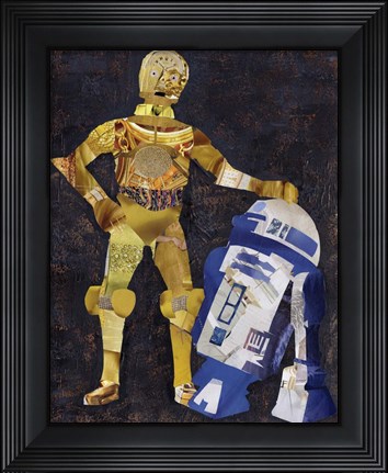 Framed R2D2 Print