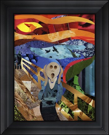 Framed Scream Print