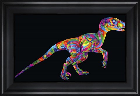 Framed Raptor Print