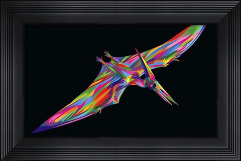 Framed Pterodactyl Print