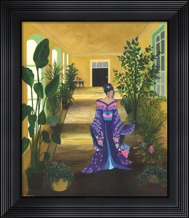 Framed Geisha 1 Print