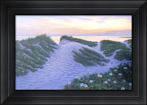 Framed After Glow Dunes Print