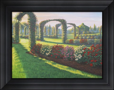 Framed Elizabeth Park Morning Print