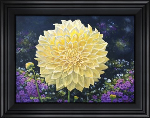 Framed Flower Power I Print