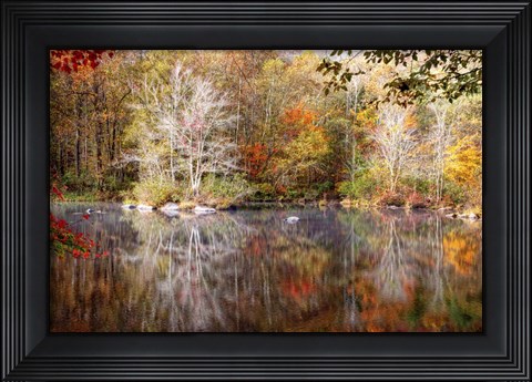 Framed Autumn's Peak Print