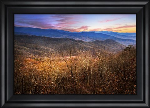 Framed Blue Ridges Print