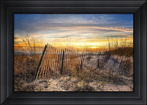 Framed Dune Glow Print
