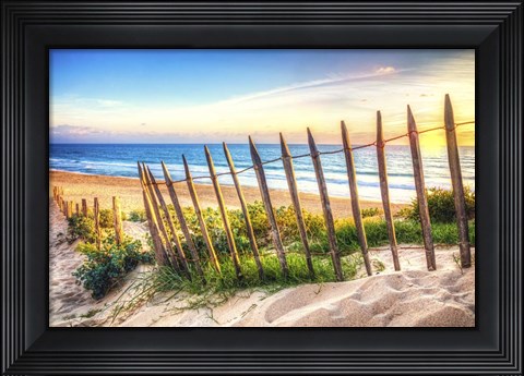 Framed Glow At Sunset Print
