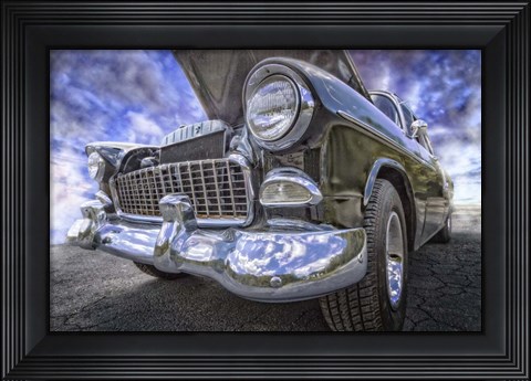 Framed 1955 Chevy BelAir Print