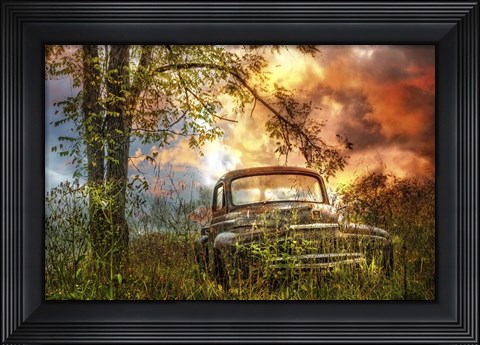 Framed International Sunrise Print