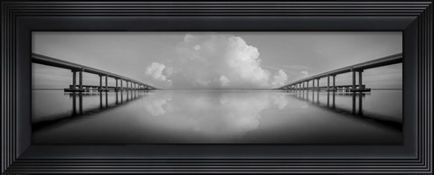 Framed Two Bridges Print