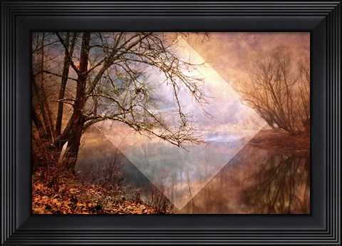 Framed Memories of Autumn Geometric Print