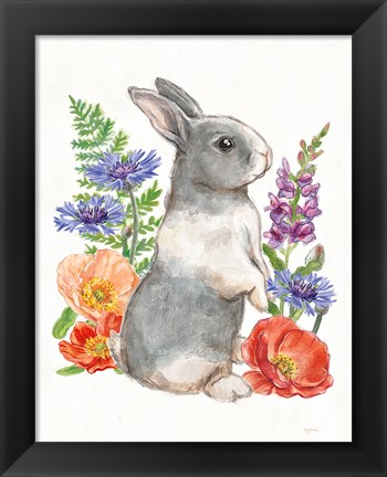 Framed Sunny Bunny IV FB Print