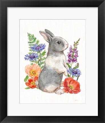 Framed Sunny Bunny IV FB Print