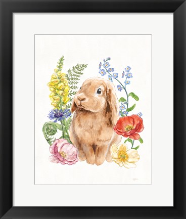 Framed Sunny Bunny I FB Print