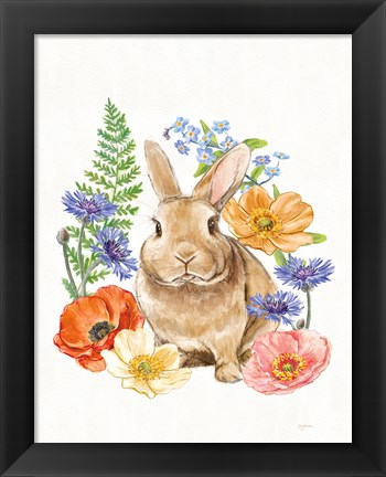 Framed Sunny Bunny II FB Print