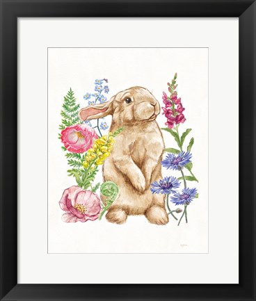 Framed Sunny Bunny III FB Print