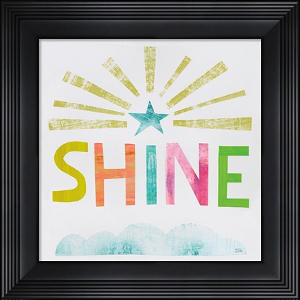 Framed Unicorn Magic IV Print