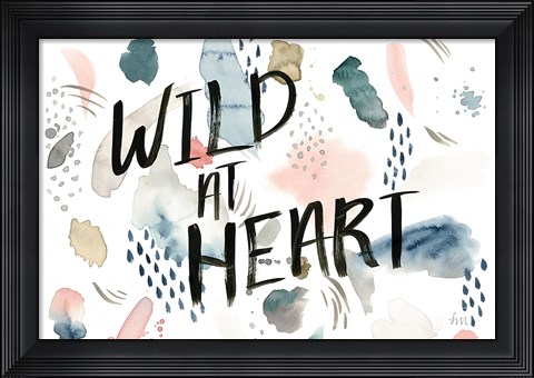 Framed April Showers Inspiration V Print