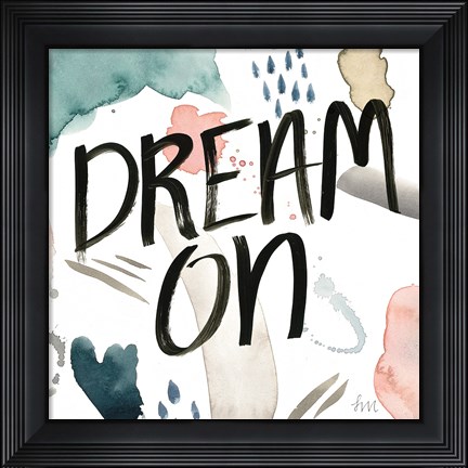 Framed April Showers Inspiration IV Print