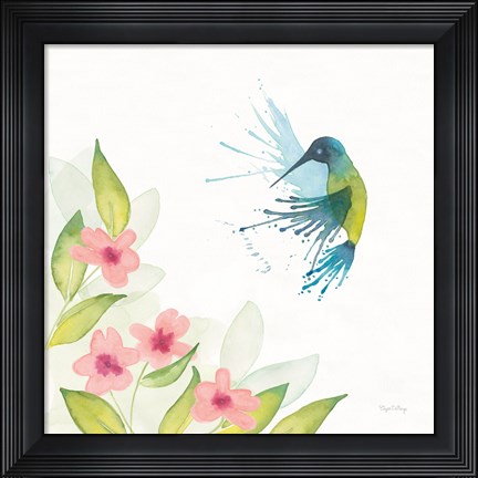 Framed Flit IV Print