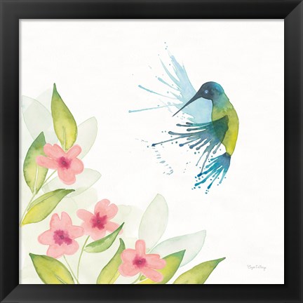 Framed Flit IV Print