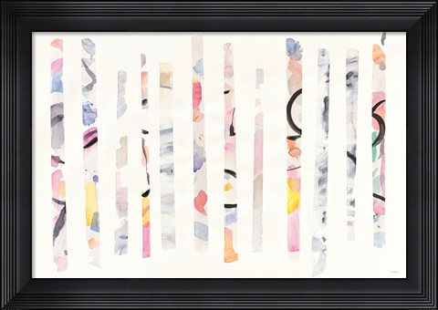 Framed Candy Bars Print