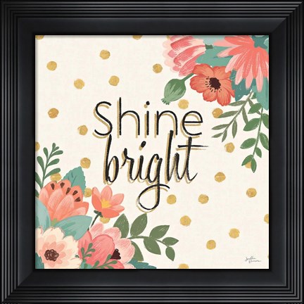 Framed Gorgeous V Print