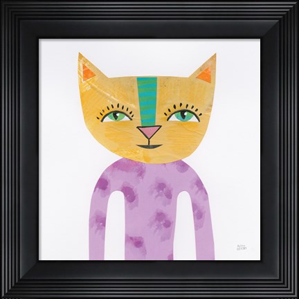 Framed Cool Cats IV Print