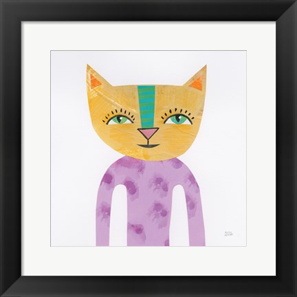 Framed Cool Cats IV Print