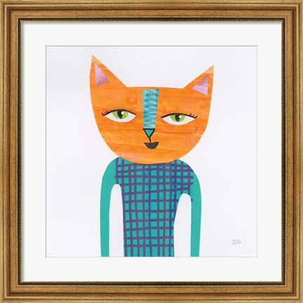 Framed Cool Cats II Print