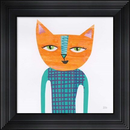 Framed Cool Cats II Print